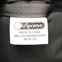 レスポートサック LESPORTSAC ハンドバッグ 5828 9903 ミア 化学繊維 ポジーシマー(パープル×ダークグレー×グレー) ミニバッグ 美品_画像8