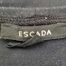 エスカーダ ESCADA 半袖Tシャツ - ネイビー×白 レディース クルーネック/刺繍 トップス_画像3