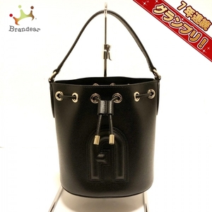 フルラ FURLA ハンドバッグ WB00588 BX0306 クリオ バケットバッグ レザー 黒 巾着型/ミニバッグ 美品 バッグ