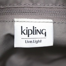 キプリング Kipling ハンドバッグ - ナイロン 黒×ピンクベージュ×マルチ 花柄 バッグ_画像8