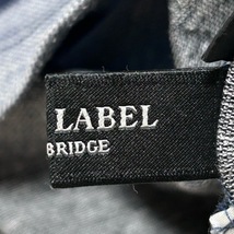 ブラックレーベルクレストブリッジ BLACK LABEL CRESTBRIDGE 半袖ポロシャツ サイズM - ネイビー×白×ブルー メンズ チェック柄 トップス_画像4