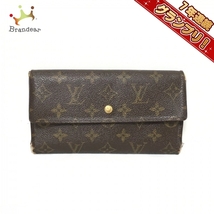 ルイヴィトン LOUIS VUITTON 長財布 M61215 ポルトトレゾール・インターナショナル モノグラム・キャンバス TH1000 財布 モノグラム_画像1