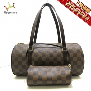 ルイヴィトン LOUIS VUITTON ハンドバッグ N51303 パピヨン30 ダミエ・キャンバス エベヌ DU1087 美品 バッグ ダミエ