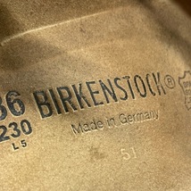 ビルケンシュトック BIRKEN STOCK サンダル 23 - 合皮 ブラウン レディース 靴_画像5