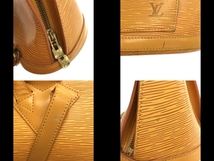 ルイヴィトン LOUIS VUITTON リュックサック M52299 ゴブラン レザー ジョーヌ VI1924 バッグ エピ_画像10