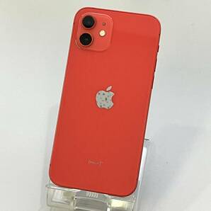 【中古 美品】SIMフリー iPhone12 64GB レッド MGHQ3J/A バッテリー最大容量87% 利用制限○ docomo版の画像2