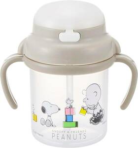 [ prompt decision ]* Snoopy straw mug * SNOOPY PEANUTS for baby baby for Kids o-eske-//MB-13