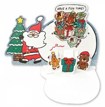 【即決】◆ポップアップ　クリスマスカード（プレゼントが飛び出すよ！）◆定形内封筒　アクティブコーポレーション//　CMG-599_画像2