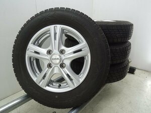 送料無料! 145/80R13 グッドイヤー iCENAVI 6 13×4J 4H PCD100 +43 4本 冬タイヤセット 室内保管 手渡し可!個人宅着払い!B916