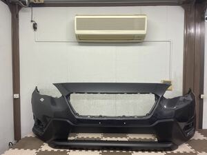 スバル インプレッサ XV GT3 GT7 後期 純正 フロントバンパー 57704FL030 P8Y マグネタイトグレーM