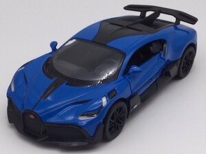 1台売り 青 1/36 ブガッティ ディーヴォ ミニカー プルバック 外車 新品 イタリア