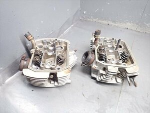 εEQ05-279 ホンダ スティード400 NC26 1989年式 エンジン シリンダーヘッド セット 破損無し！バルブ固着有り！