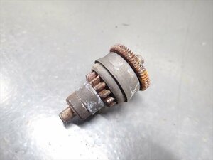 εEQ06-283 ホンダ ジャイロUP TA01 2st 前期 昭和60年式 エンジン ピニオンギヤ スターターギヤ 固着有り！