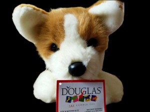 Douglas Konner 3色 コーギー 犬のぬいぐるみ