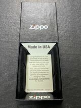 zippo D-DAY 前面加工 カーキ 希少モデル 2016年製 シルバーインナー 2016年製 ケース 保証書付き_画像10