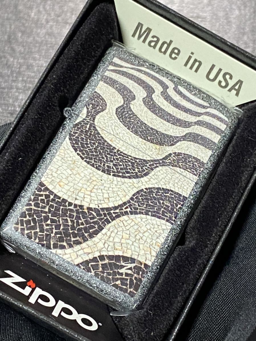 zippo 錦蛇革巻き 3面加工メタル貼り 特殊加工 希少モデル 2019年製