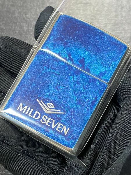 zippo マイルドセブン 両面特殊加工 限定品 希少モデル ヴィンテージ 1999年製 MILD SEVEN シルバーインナー 2018年製