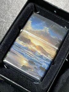 zippo ラッセン 限定品 希少ナンバー 特殊加工 希少モデル 2004年製 Beyond hana's gole シリアルナンバー NO.000/500 ケース 保証書付き