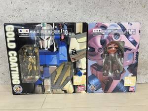  【 未開封 2点 まとめて !!】ガンダム MSN-00100 百式 ゴールドコーティング 1/200 MSM-07S Z'GOK シャア専用 ズゴック バンダイ