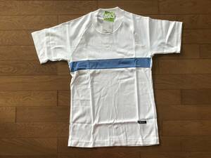 当時物　未使用　デッドストック　アシックス ジェレンク　半袖Tシャツ　クールネック　体操服　サイズ：M　　TM9507