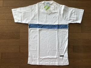 当時物　未使用　デッドストック　アシックス ジェレンク　半袖Tシャツ　クールネック　体操服　サイズ：O　　TM9546