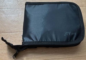 ☆非売品☆折りたたみ式・エコバッグ★トートバグ☆大サイズ【未使用】黒色★コンパクト☆JOY CLUB☆★ノベルティ【送料230円】