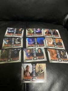 スターウォーズ　topps インサート　トレーディングカード　ダースモール　オビワン　ルーク