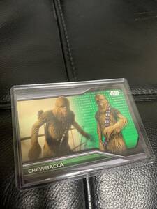 スターウォーズ　バウンティハンター　topps チューバッカ　139/150