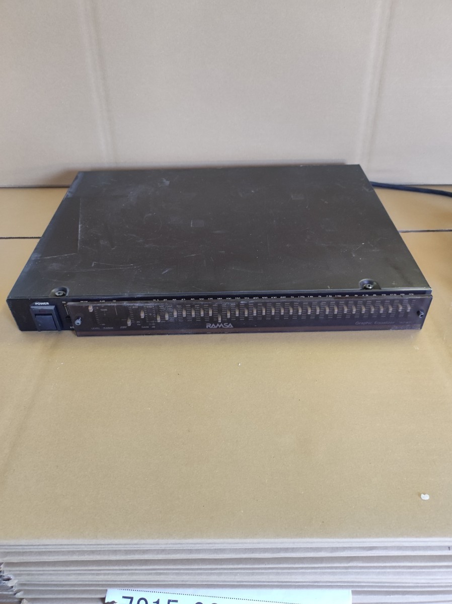 完動品】PANASONIC RAMSA WZ-9311 グラフィックイコライザ 2個セット