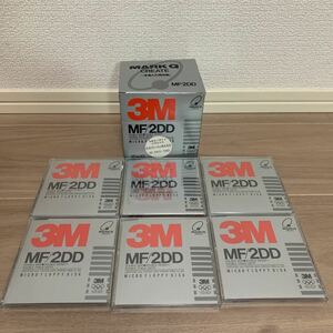 未開封 6枚 3M MF/2DD MARK Q CREATE マイクロフロッピーディスク 