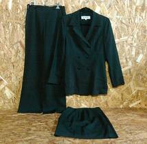 ロートレアモン　LAUTREAMONT　スーツ　　ジャケット・ スカート・パンツ　３点セット　サイズ　ジャケット　３　パンツ・スカート　２_画像1