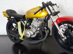 1/12 カスタムパーツ [カスタムチャンバー⑦SSクロスタイプ] カワサキ　KH250 KH400　ハセガワ 長谷川　マッハ　750SS