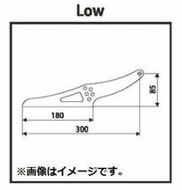 個人宅発送可能 SARD サード GT WING ウイング 補給部品 GT WING SUB PARTS ステー 単体 Low ※ステー１枚 (61915LB)_画像1