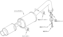 自動車関連業者直送限定 HKS silent Hi-Power サイレントハイパワー マフラー ヴィッツ GR SPORT NCP131 1NZ-FE 17/09-20/03 (32016-AT024)_画像3