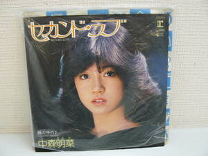 28083●EPレコード　中森明菜　セカンド・ラブ/鏡の中のJ