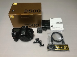 送料込み 美品 NIKON D500 デジタルカメラ ボディー nikon ニコン