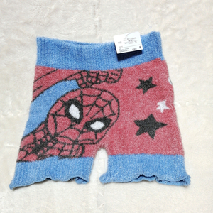 スパイダーマン マーベル ふわふわパンツ M-L あったかパンツ もこもこパンツ 雑貨 レディース キャラクター 毛糸のパンツ