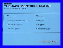 JACK MONTROSE / JACK MONTROSE/PACIFIC JAZZ PJ-1208/帯付/5点以上で送料無料、10点以上で10%割引!!!/LP_画像2