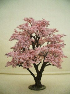 ■樹木ストラクチャー：桜 L　【満開の桜１本】　「定形外郵便」送料無料