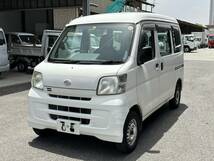 動画有！売り切り！H25年 ダイハツ ハイゼットカーゴ HIJET ガソリン 5速MT エンジン好調！検）エブリイ スクラム 佐賀福岡_画像4