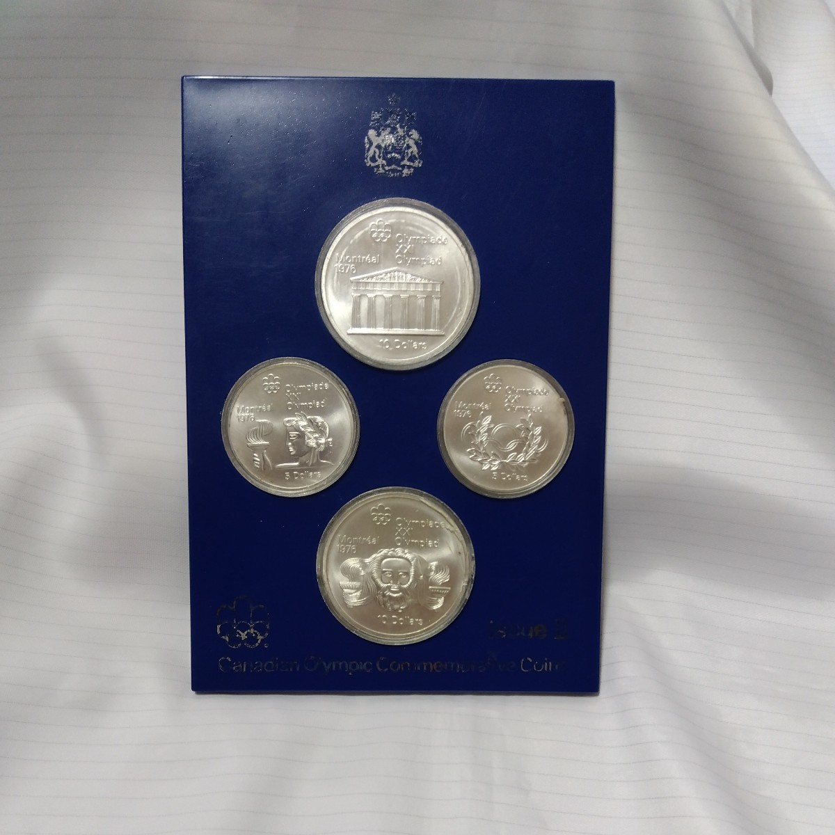 Yahoo!オークション -「モントリオールオリンピック 記念銀貨」の落札