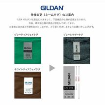 【ギルダン】新品未使用 8.0oz 裏起毛 クルーネック スウェット スポーツグレー ヘザーグレー Lサイズ GILDAN 18000_画像10