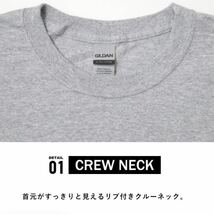 【ギルダン】新品未使用 ウルトラコットン 6.0oz 無地 長袖Tシャツ 白 黒 XLサイズ ホワイト ブラック GILDAN 2400_画像6