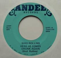 Bird Rollins 「Here Comes The Drunk Again / Do It To It」 funk45 soul45 7インチ ドラムブレイク_画像1