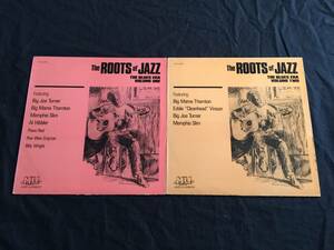 ★The Roots Of Jazz: The Blues Era Volume One /Two LP2枚セット★Qsoc4★ Big Joe Turner,Big Mama Thornton, Pee Wee Crayton