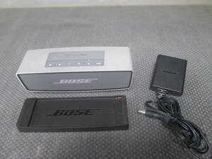 BOSE Sound Link mini Bluetooth ワイヤレス スピーカー アダプター/充電台付き