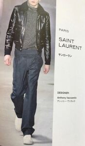 Saint Laurent フライトジャケット 羊革 レザージャケット ムートン 42