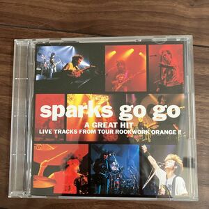 sparks go go スパークスゴーゴー A GREAT HIT LIVE CD