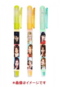 TWICE トゥワイス SANA サナ 写真付き　蛍光ペン　3色セット　001