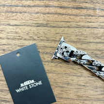 WHITESTONE ウォッチブレスレット Apple Watch用 for Apple Watch アップルウォッチ クリップタイプ シルバー925 Silver 重厚感_画像5